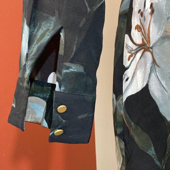 💙Club Monaco Floral Print Mini Dress - Picture 6 of 12